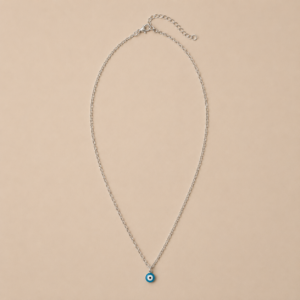 Turquoise Evil Eye Charm Necklace