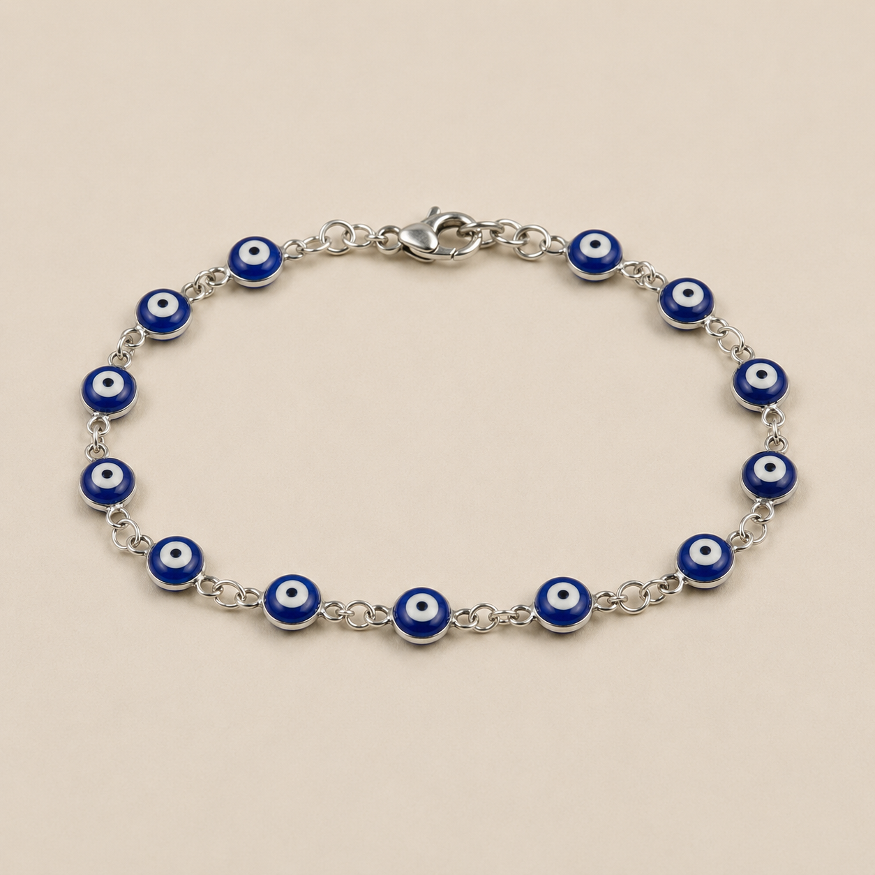 Blue Evil Eye Bracelet