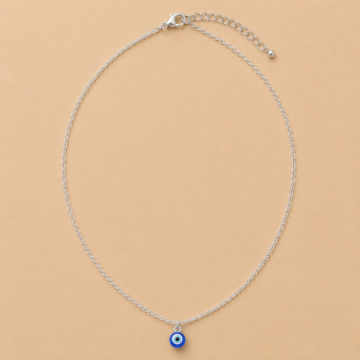 Blue Eye Charm Pendant Necklace